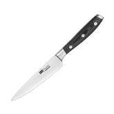 Vogue Black Stainless Steel Tsuki Series 7 Utility Knife 5"